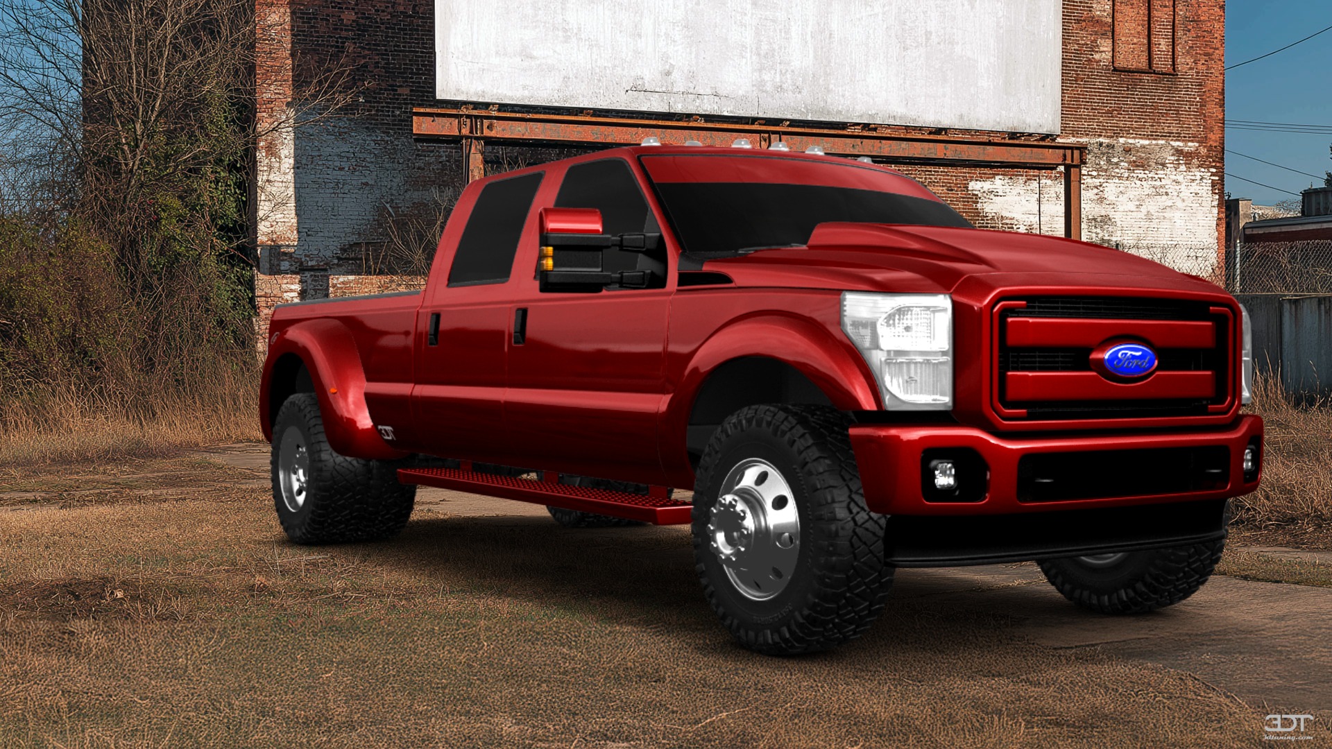 Ford F-350 DRW 4 Door pickup truck 2013 Images