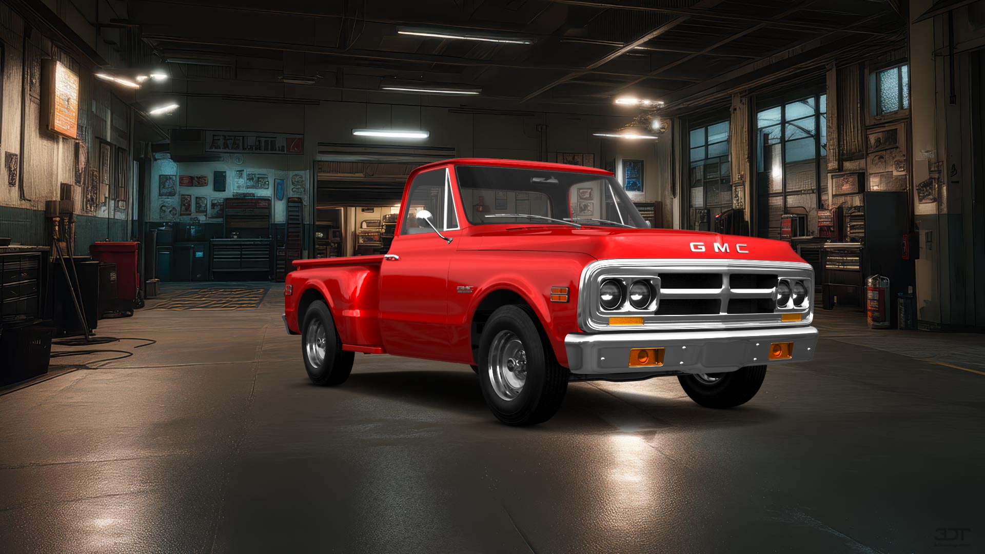 GMC K1500 2 Door pickup truck 1971 tuning