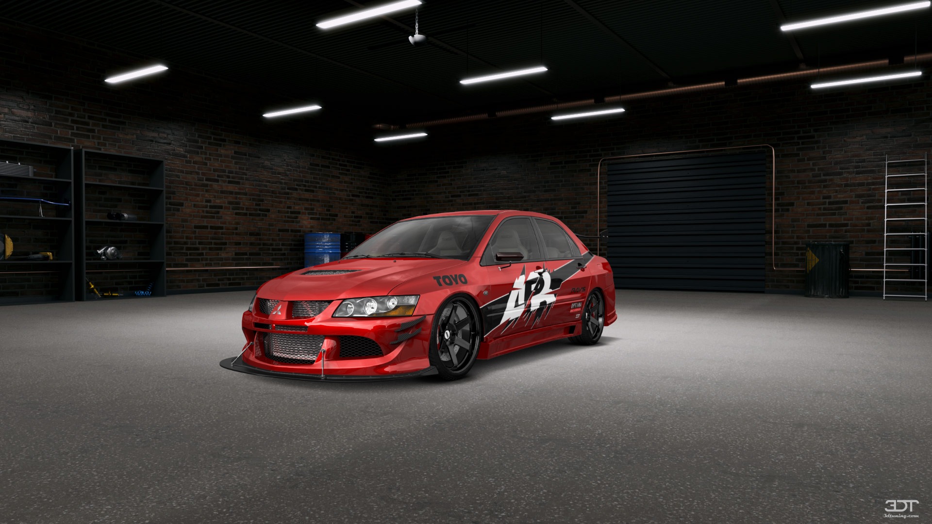 Tuning Mitsubishi Lancer Evo IX 4 Door Saloon 2005