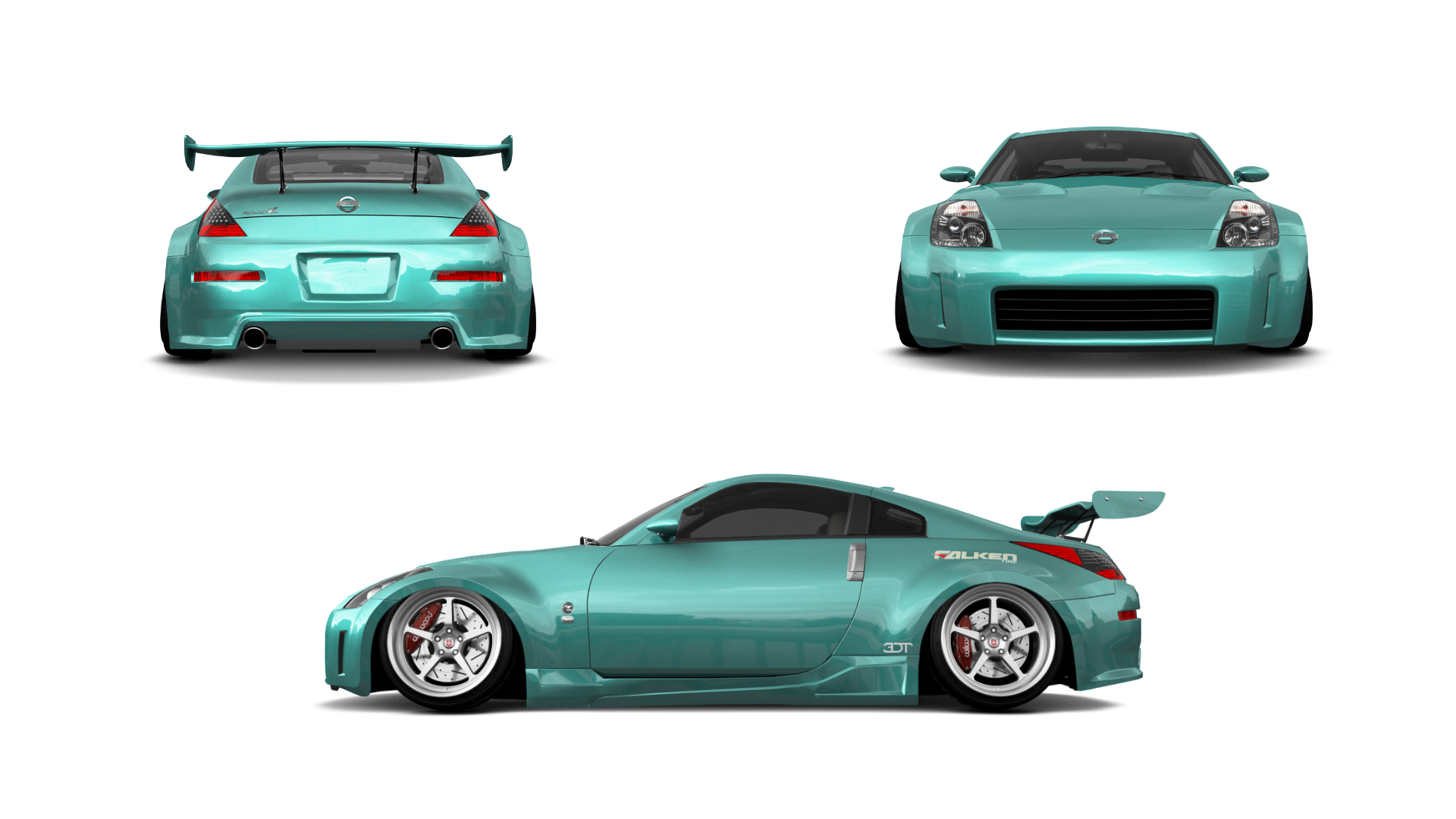 Tuning Nissan 350Z 2 Door Coupe 2002