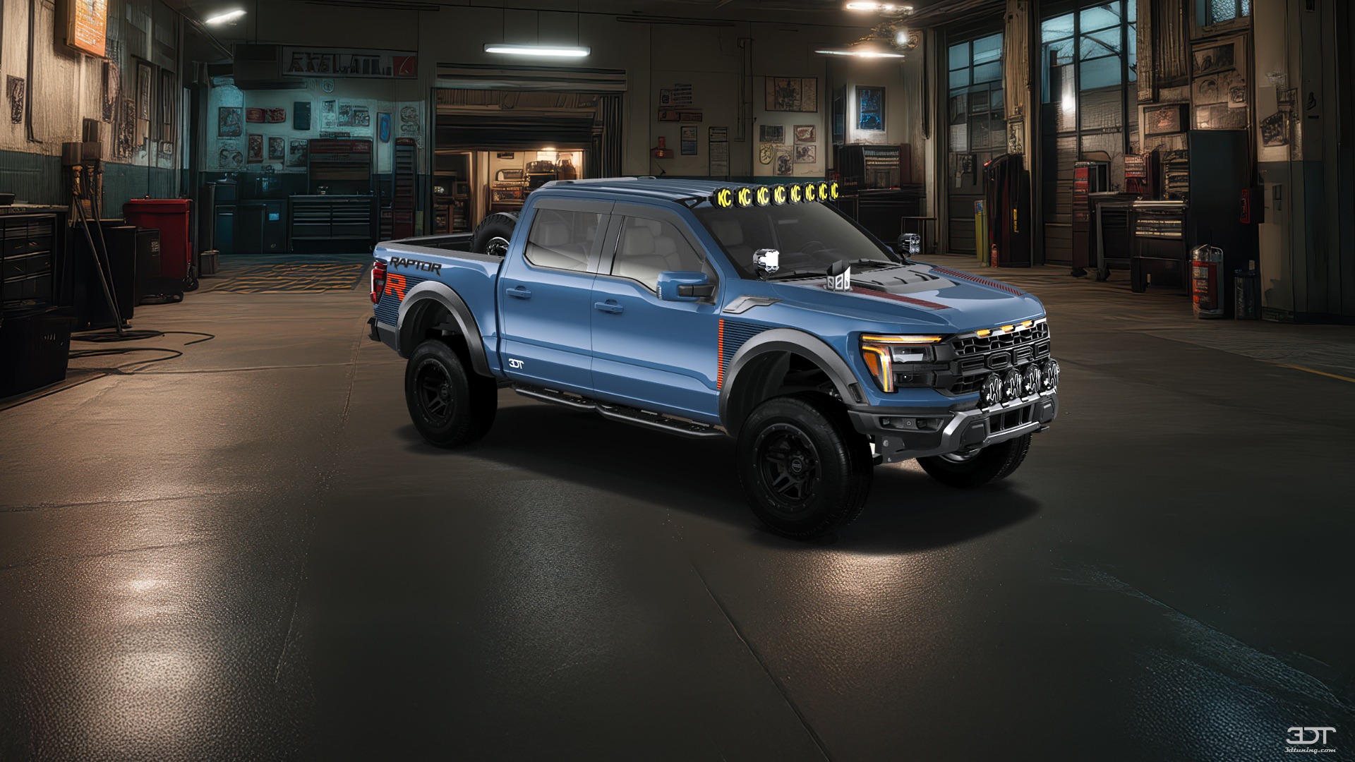 Ford F-150 Raptor 4 Door pickup truck 2024 tuning