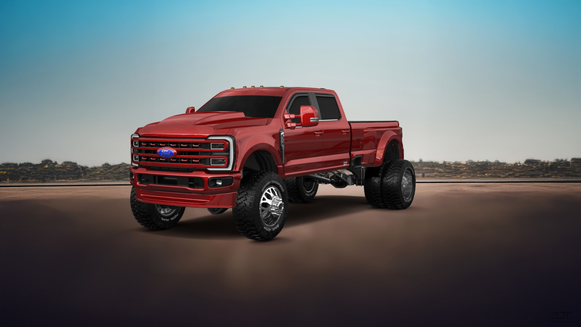 Ford F-350 DRW Crew Cab 4 Door pickup truck 2023 tuning