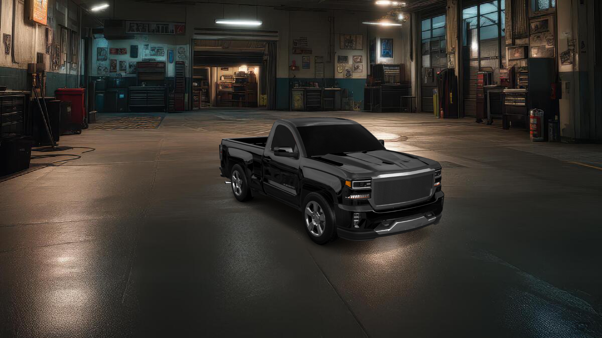 Chevrolet Silverado 1500 6.5 box 2 Door truck 2016 tuning