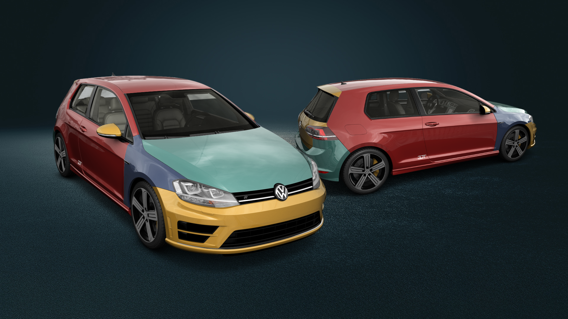 Volkswagen Golf 7 3 Door Hatchback 2013 tuning
