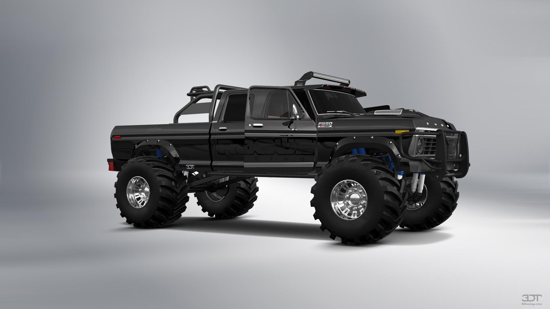 Ford F-350 Dually 4 Door pickup truck 1973