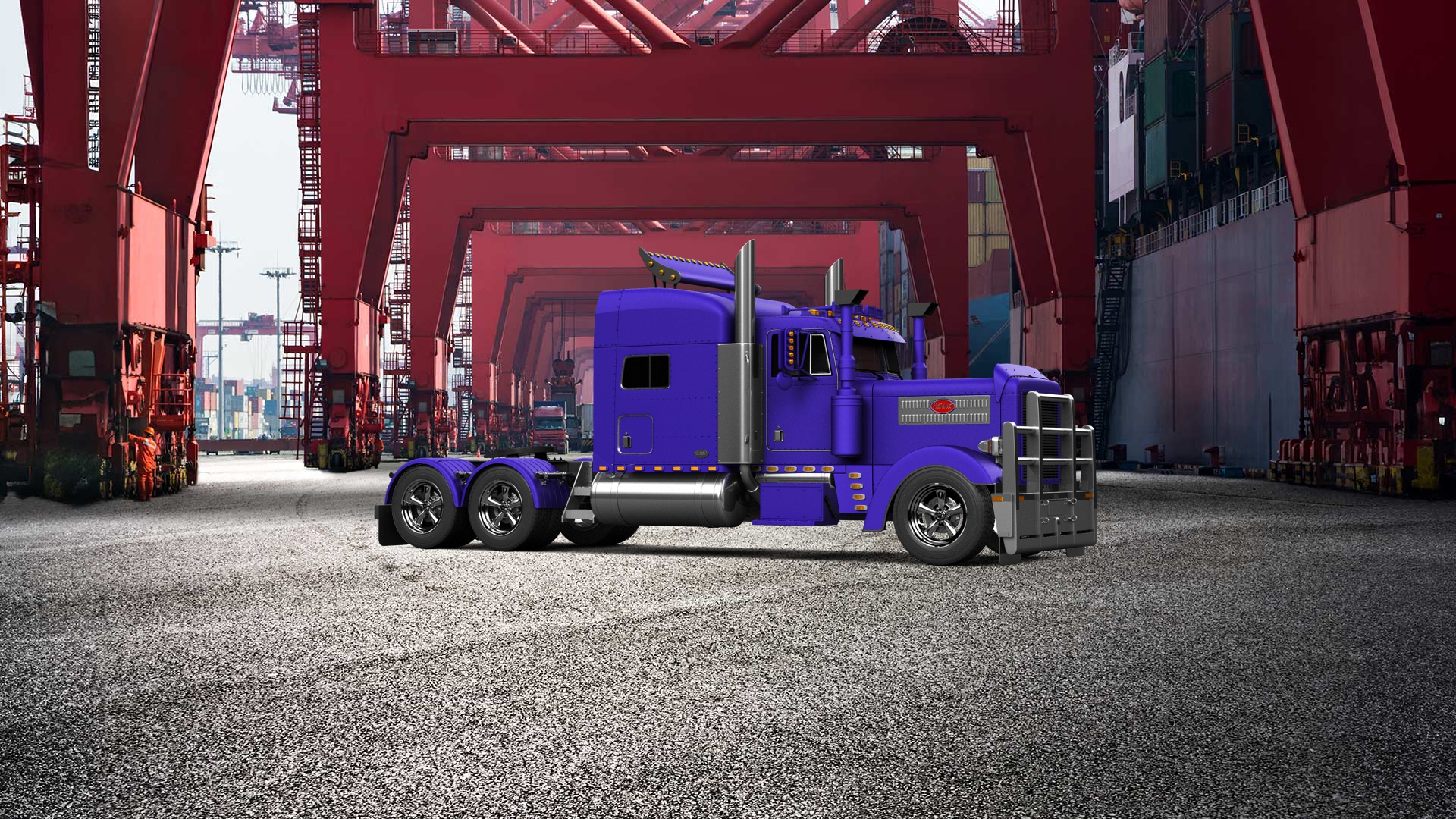 Peterbilt 359 Truck 1987
