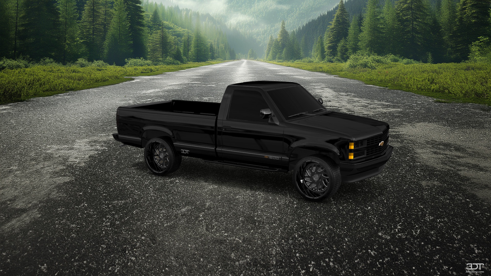 Chevrolet K1500 Regular Cab Fleetside Pickup 1988