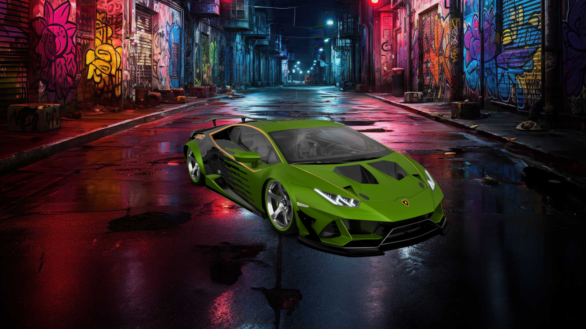 Lamborghini Huracan 2 Door Coupe 2014 tuning