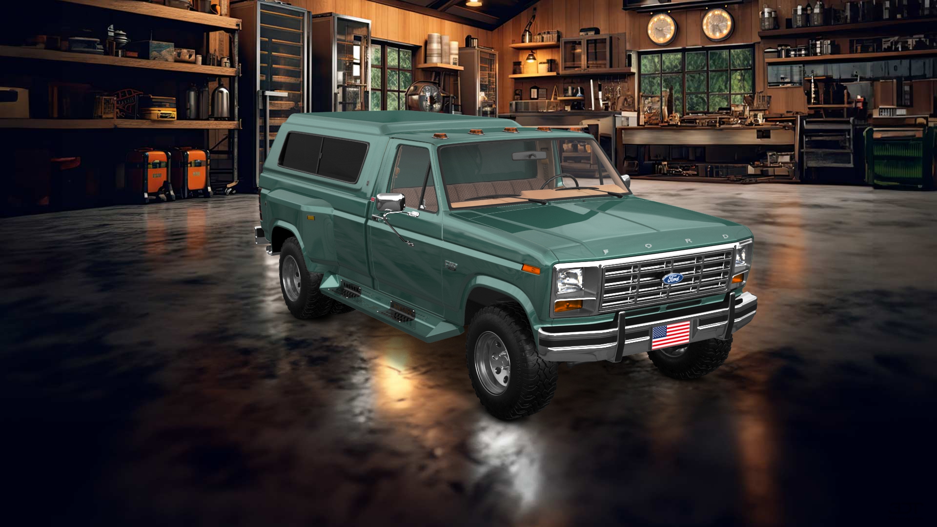 Ford F-350 Dually Regular Cab 2 Door pickup truck 1980
