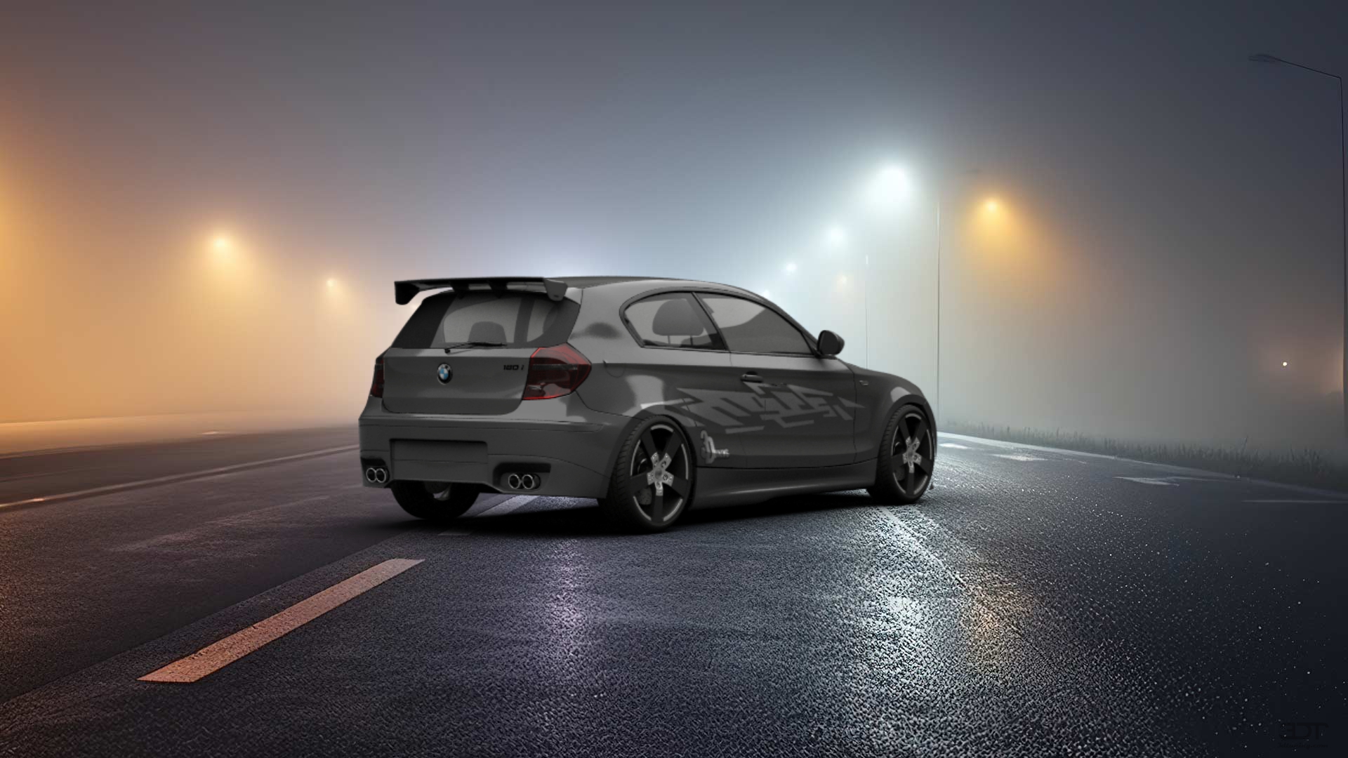 BMW 1 Series 3 Door Hatchback 2009 tuning