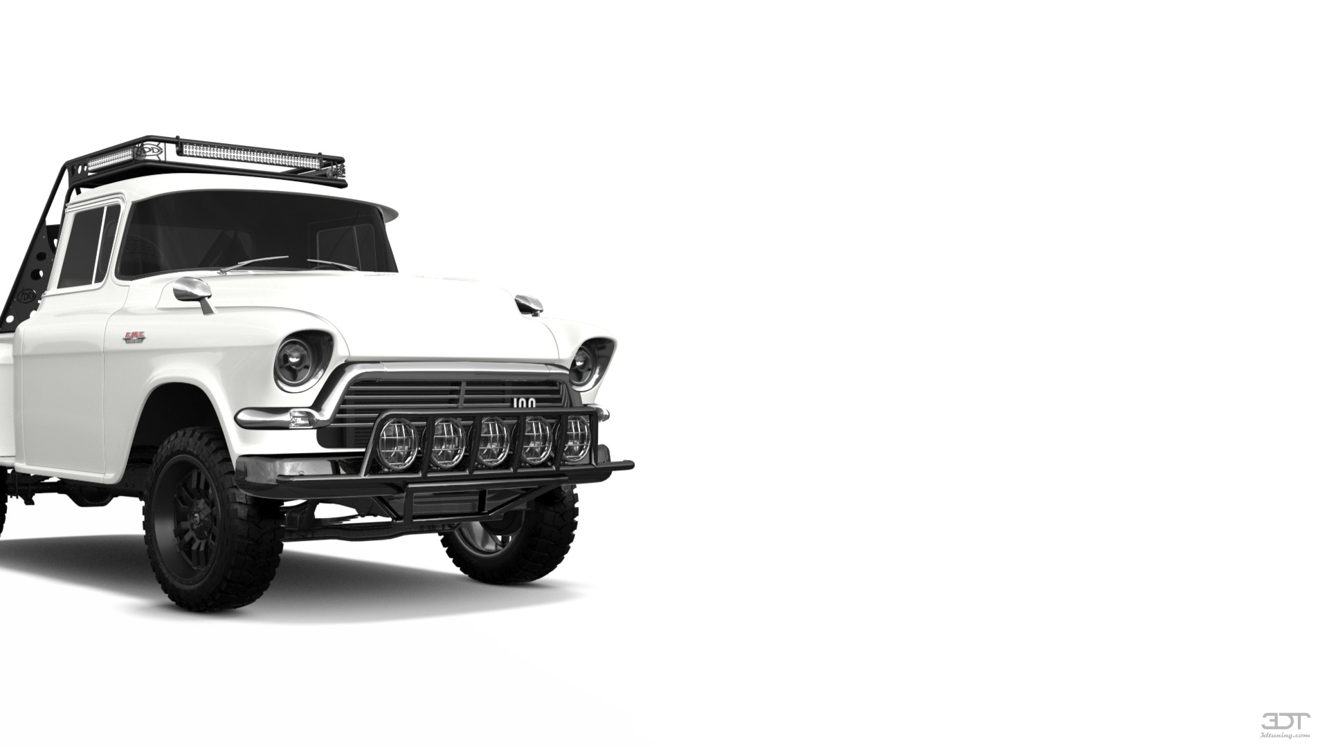 GMC 100 Stepside 2 Door pickup truck 1957 tuning