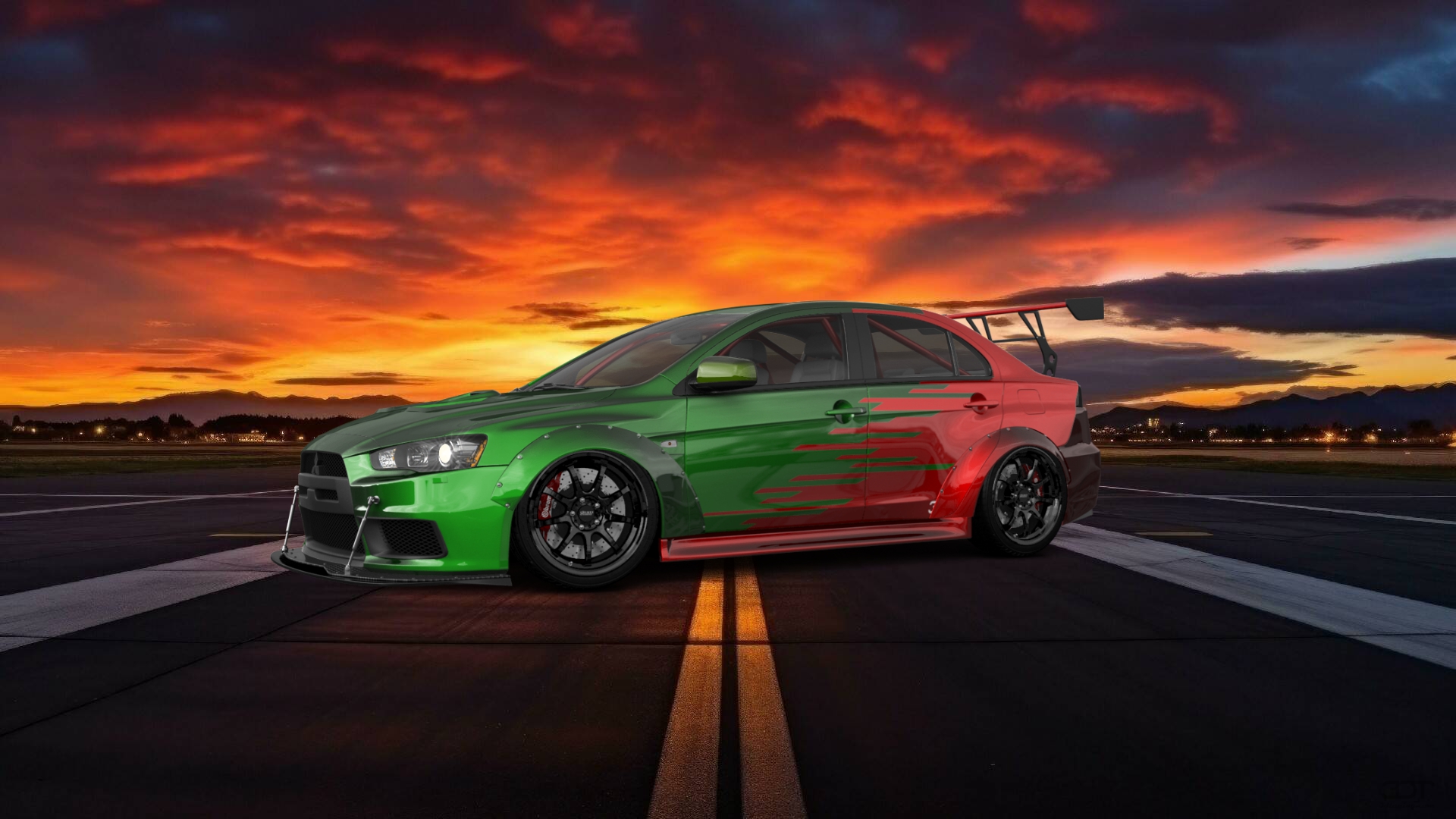Mitsubishi Lancer Evolution X Sedan 2008