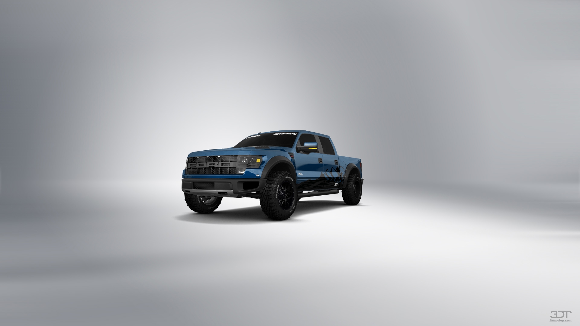 Ford F-150 SVT Raptor 4 Door pickup truck 2013 tuning