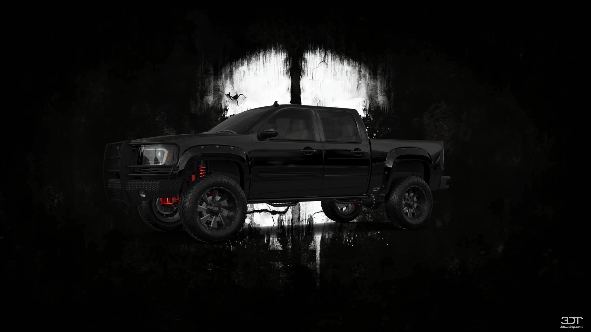 GMC Sierra 1500 Crew Cab 5.8 ft box 4 Door pickup truck 2007 tuning