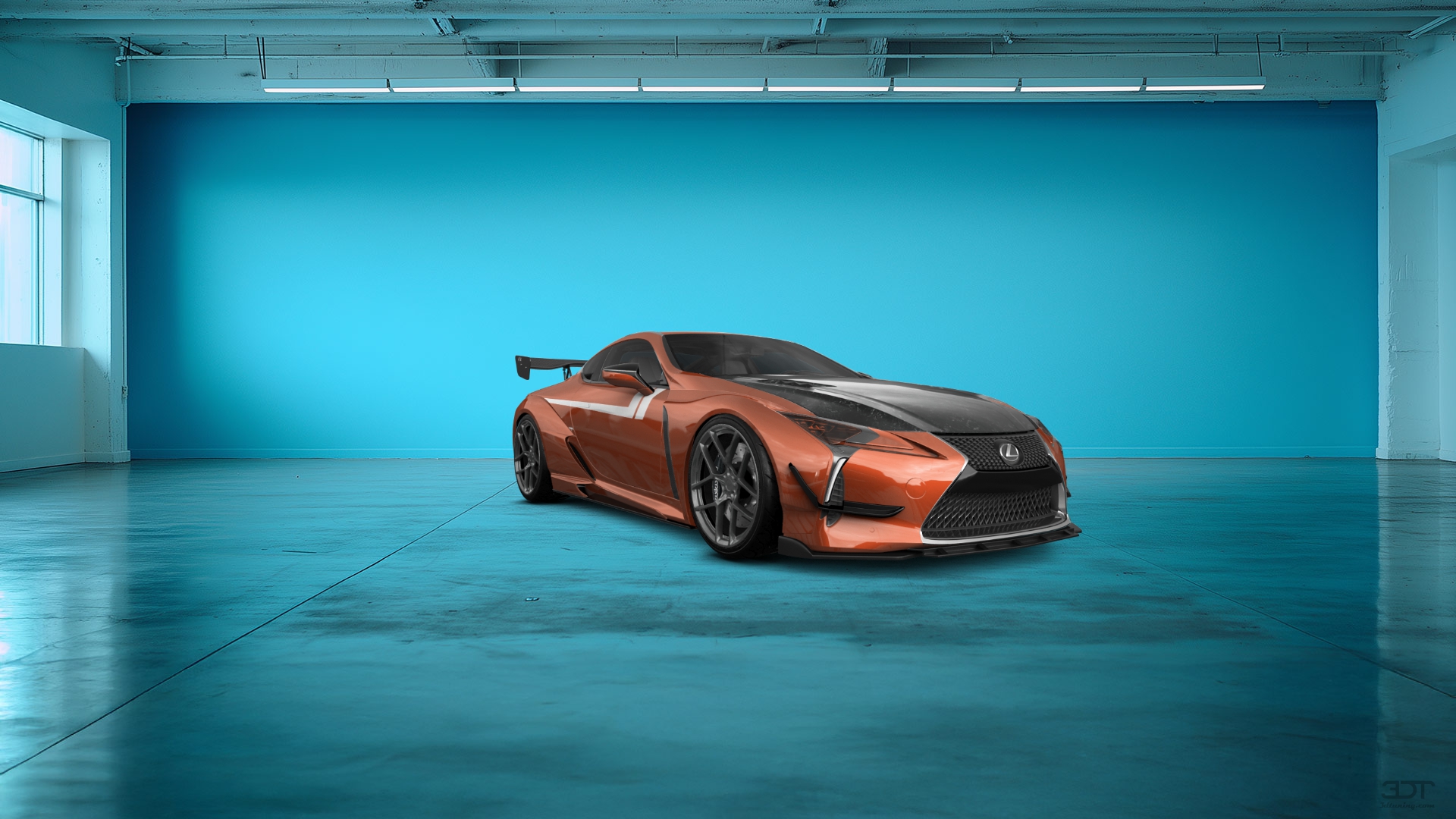 Lexus LC500 2 door fastback coupe 2017 tuning