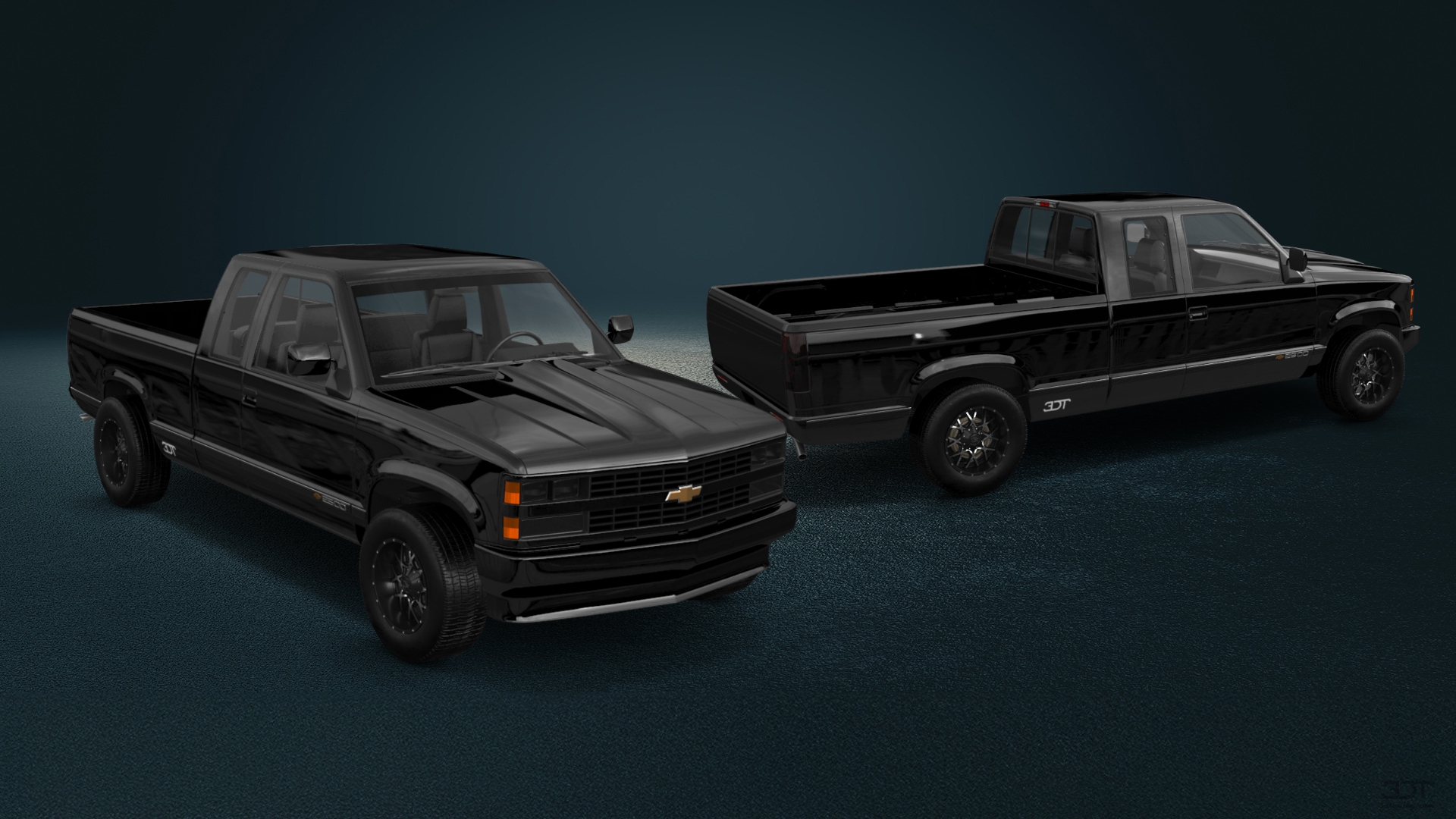 Chevrolet K2500 Extended Cab Pickup 1989