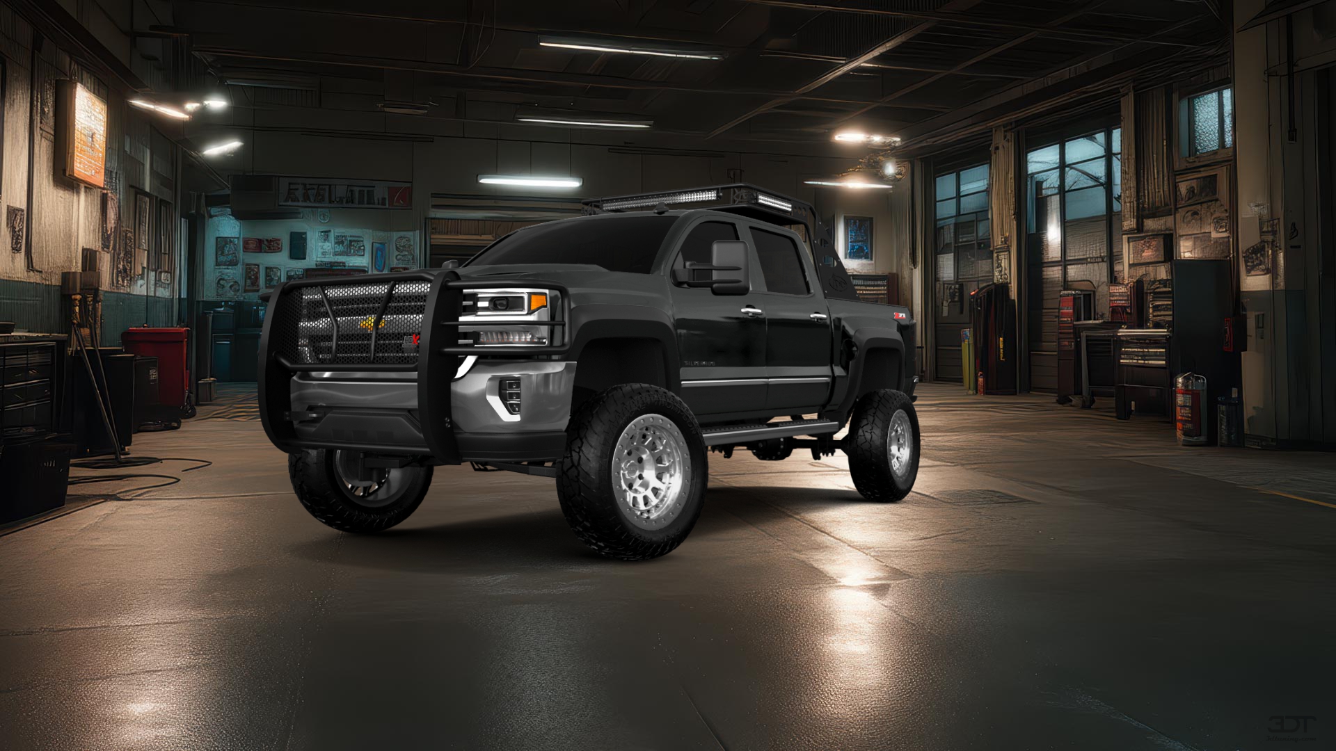 Chevrolet Silverado 1500 4 Door pickup truck 2016 tuning