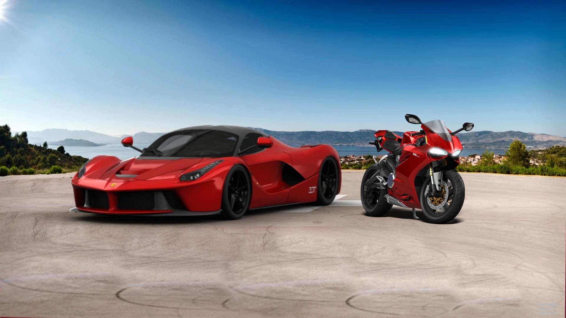 Ducati 899 Panigale Sport Bike 2015 tuning