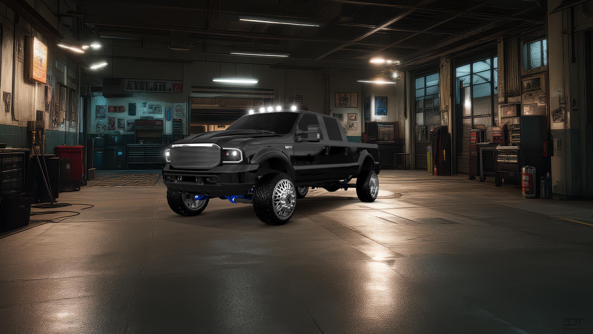Ford F-250 Crew Cab 4 Door pickup truck 1999 tuning