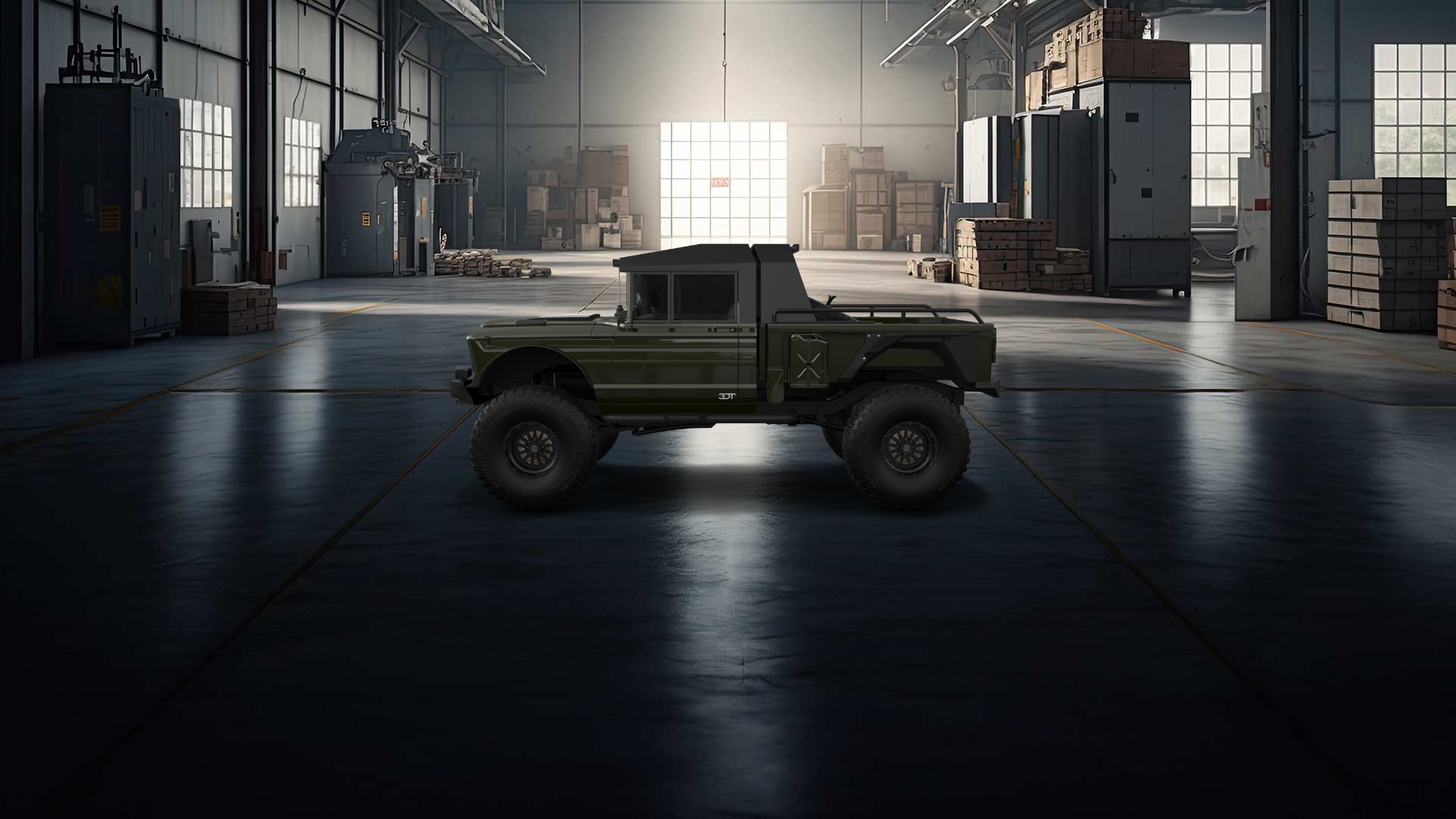 Jeep Kaiser M715 2 Door pickup truck 1968