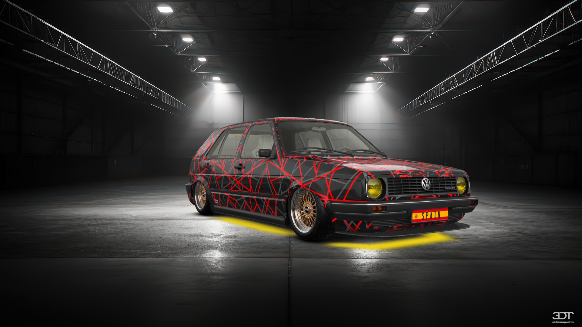 Volkswagen Golf Mk2 5 Door Hatchback 1983 tuning