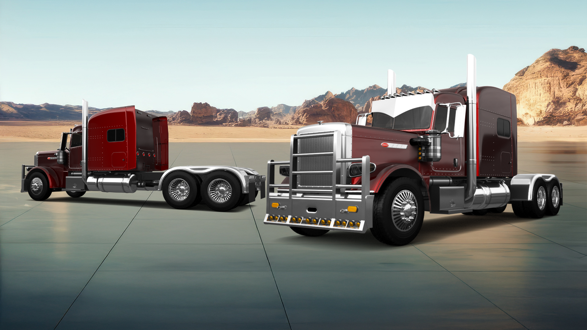 Peterbilt 389 Sleeper Cab Truck 2016 tuning