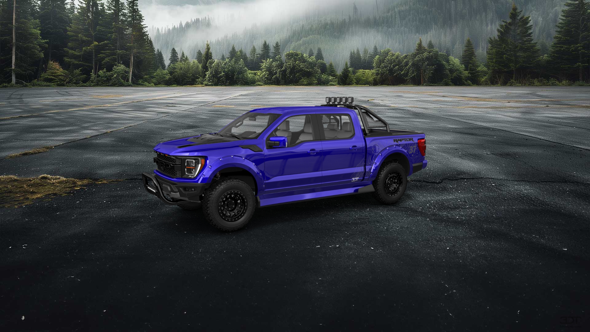 Ford F-150 Raptor 4 Door pickup truck 2021