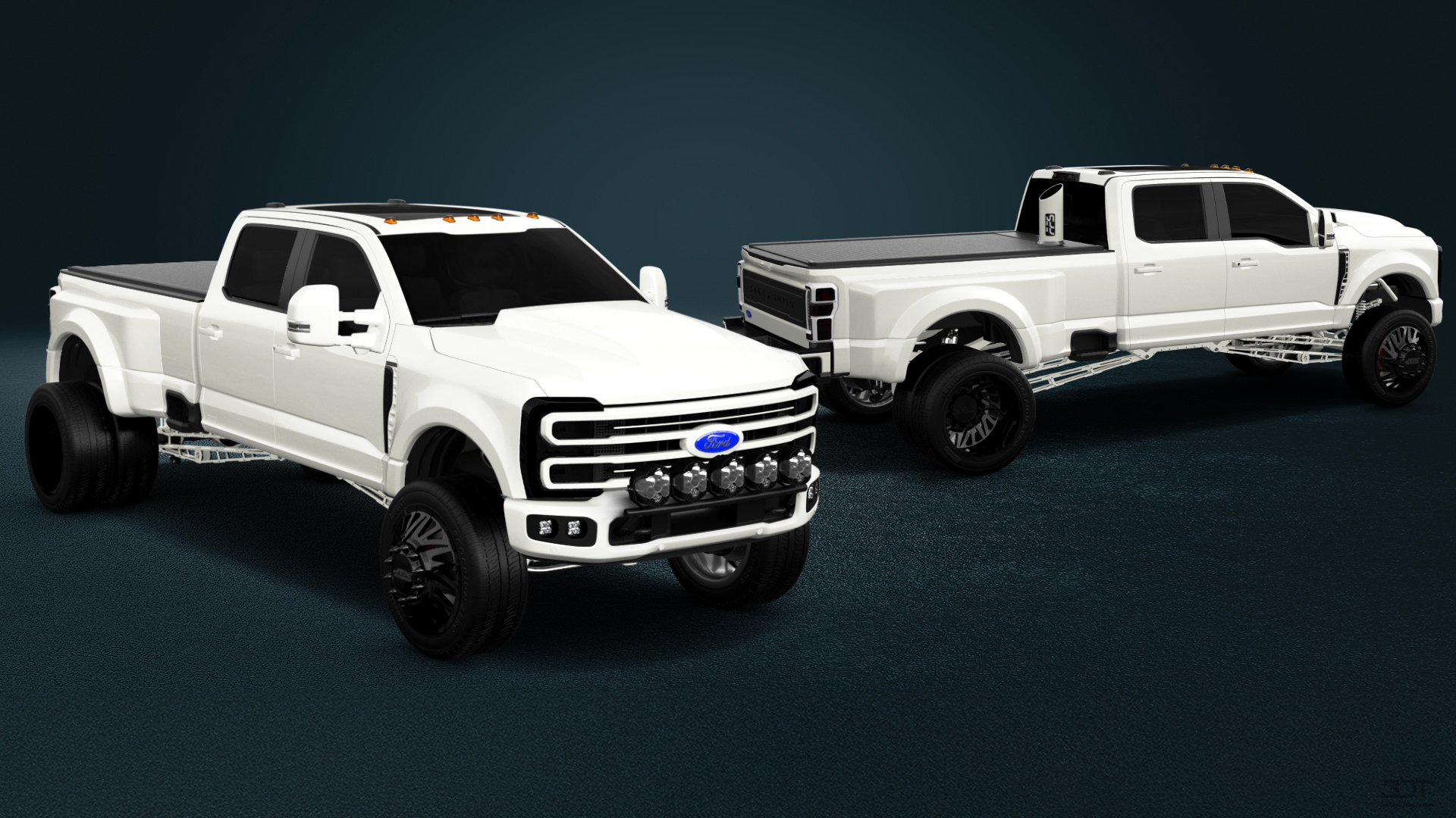 Ford F-350 DRW Crew Cab 4 Door pickup truck 2023 tuning