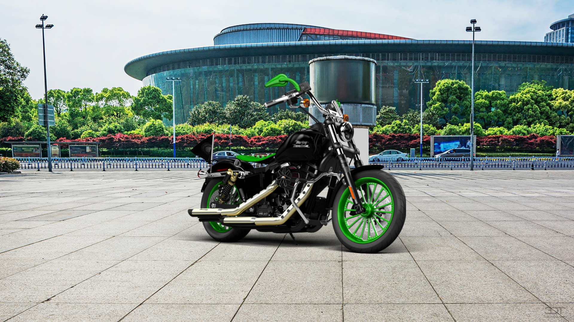 Harley-Davidson Dyna Street Bob Cruiser 2015 tuning