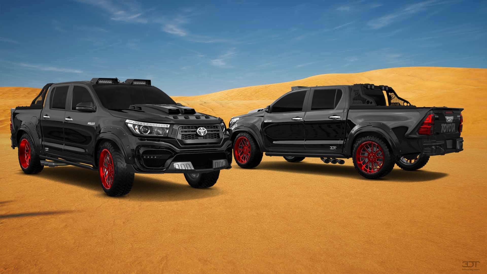 Toyota Hilux Double Cab 4 Door pickup truck 2015 tuning