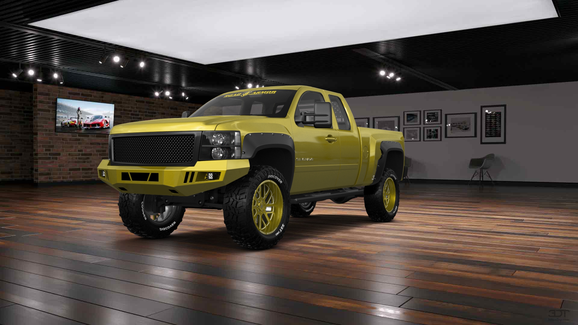 Chevrolet Silverado 1500 6.6 ft box Pickup Truck 2008 tuning