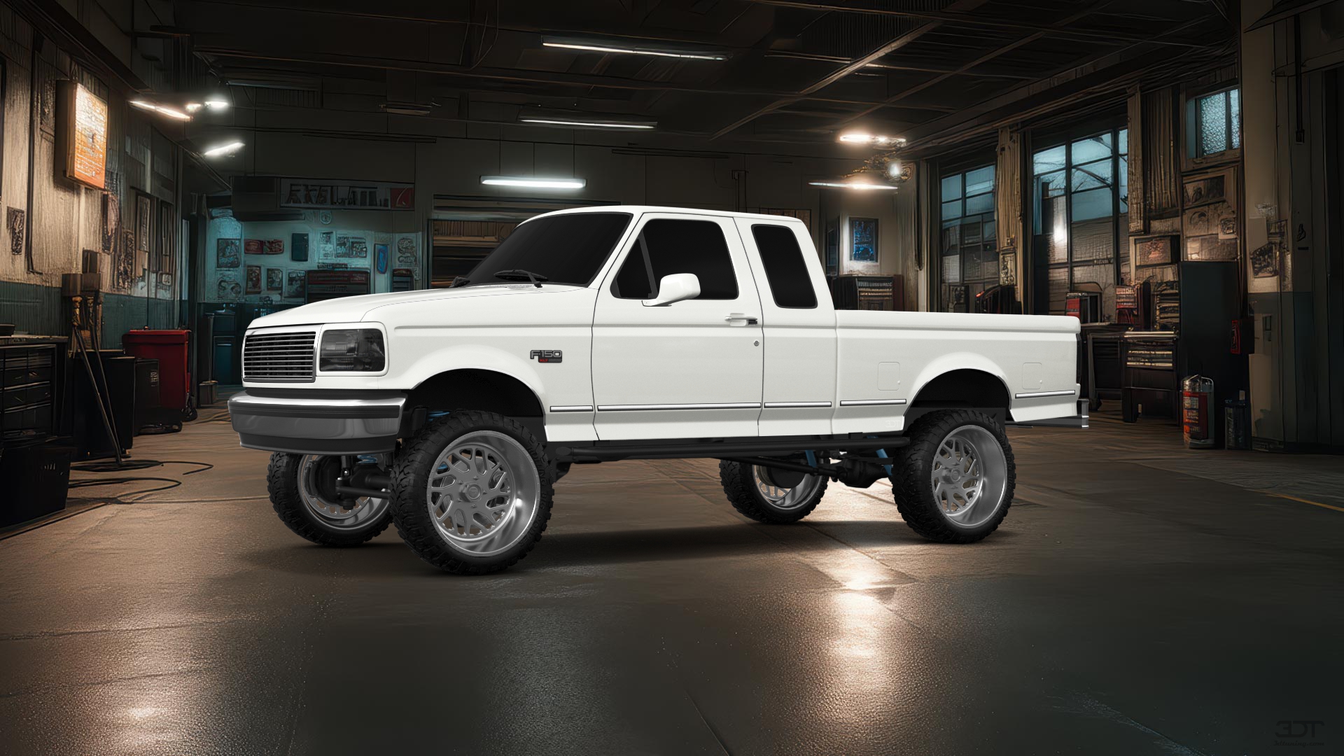 Ford F-150 SuperCab 2 Door pickup truck 1993 tuning