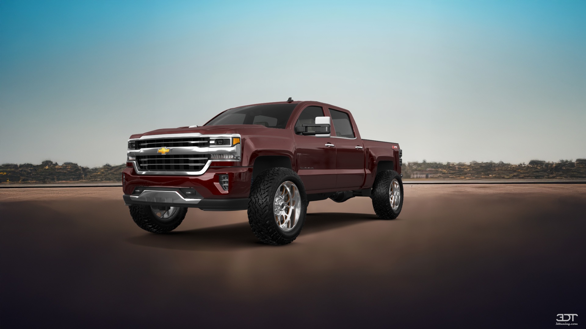Chevrolet Silverado 1500 4 Door pickup truck 2016 tuning