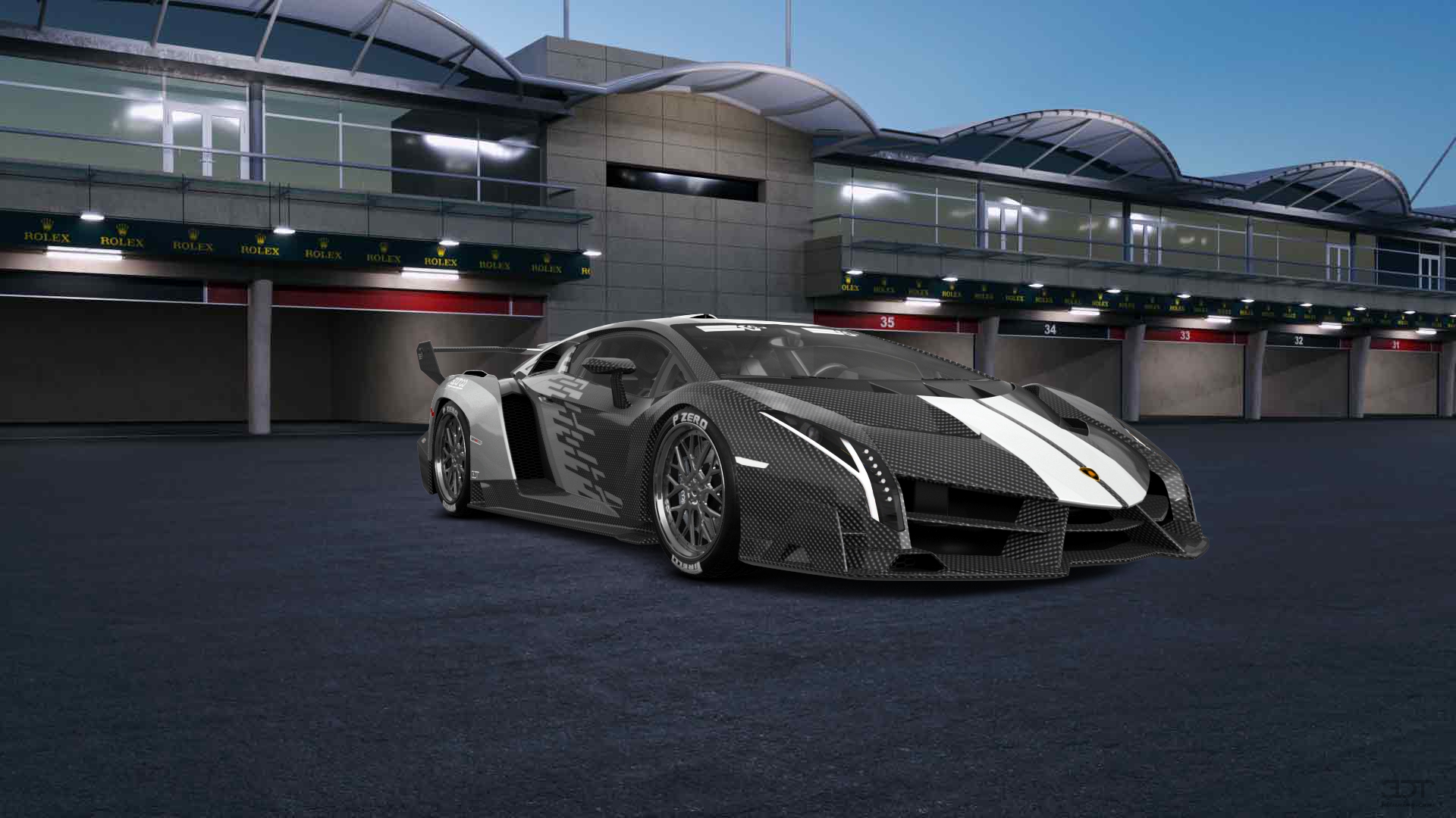 Lamborghini Veneno 2 Door Coupe 2013 tuning