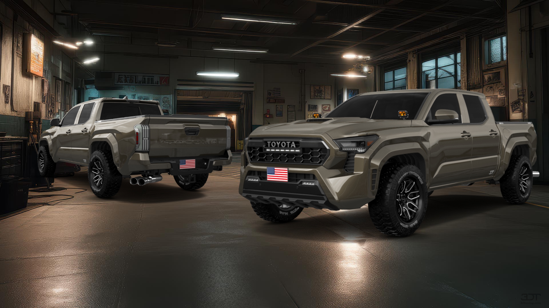 Toyota Tacoma Crew Cab 4 Door pickup truck 2024 tuning