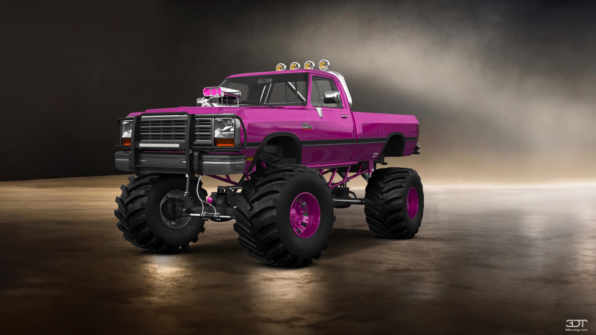 Dodge Ram 2 Door pickup truck 1991 tuning