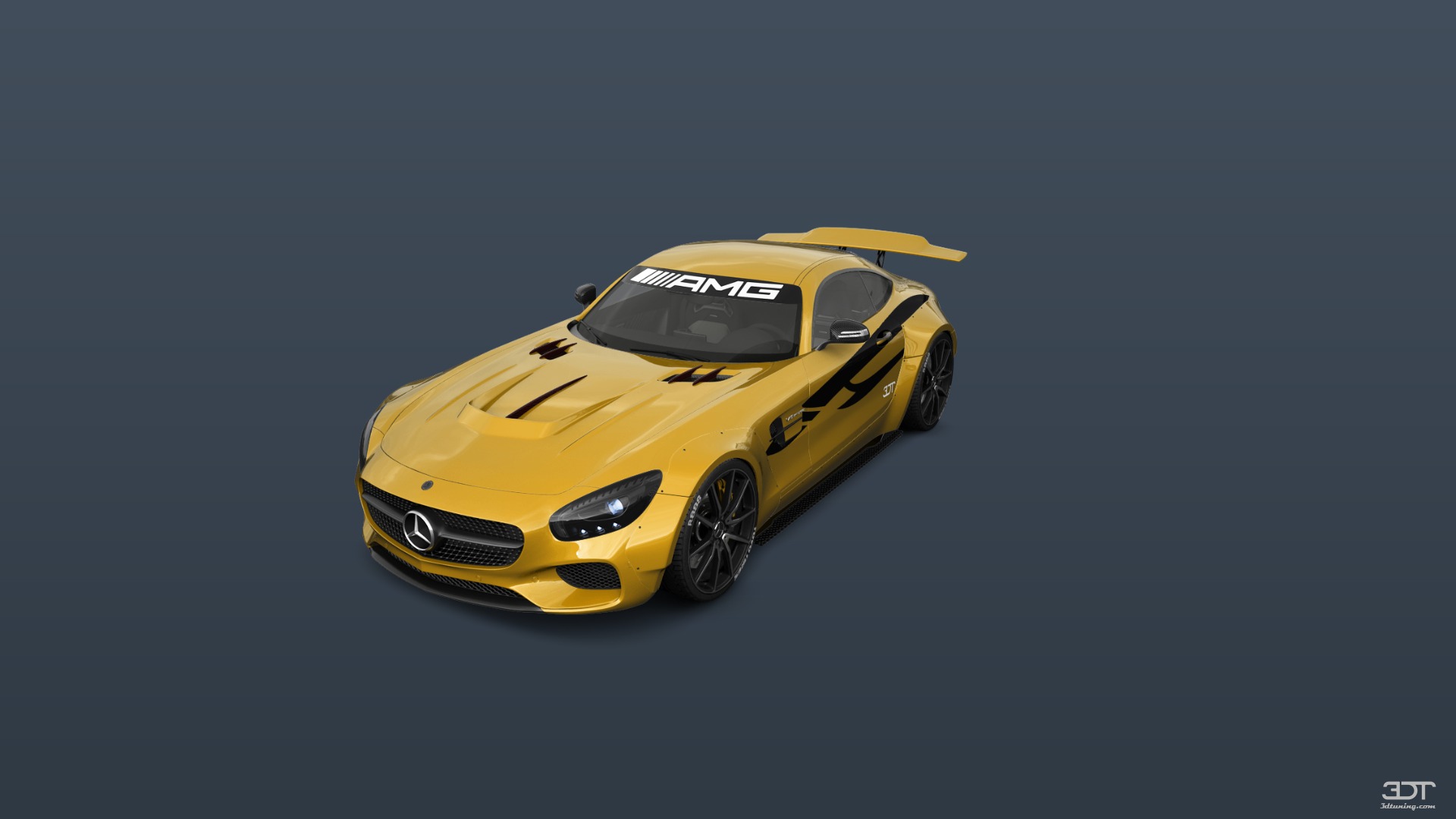 Mercedes AMG GT 2 door fastback coupe 2016 tuning