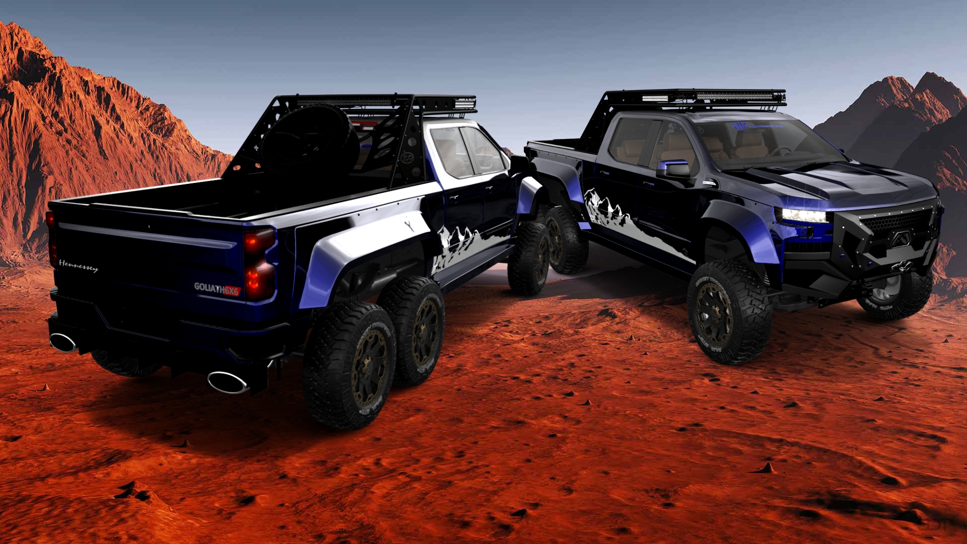 Chevrolet Silverado Hennessey Goliath 6X6 Truck 2020