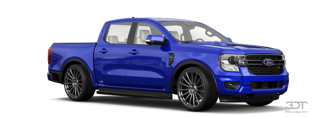 Tuning Ford Ranger 4 Door pickup truck 2023