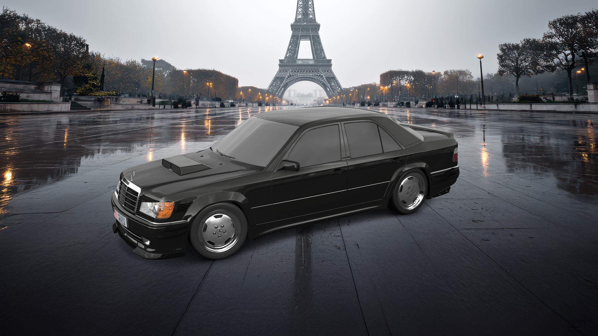 Mercedes E-Class Sedan 1984 tuning