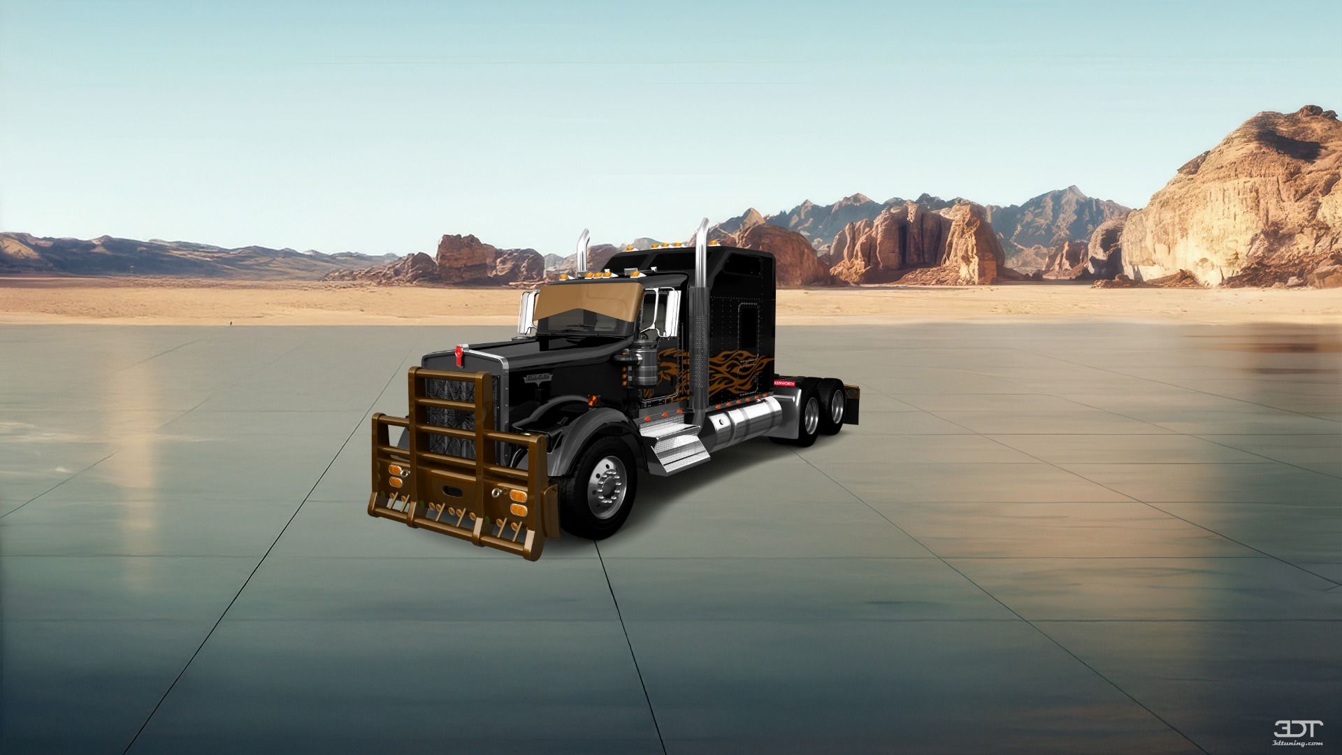 Kenworth W900 Sleeper Cab Truck 2015 tuning