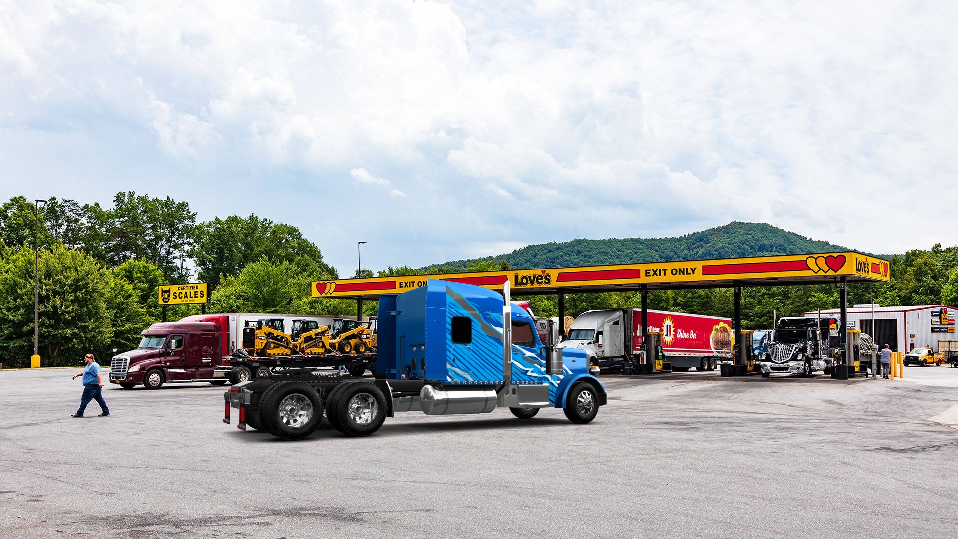 Peterbilt 589 Sleeper Cab Truck 2024 tuning