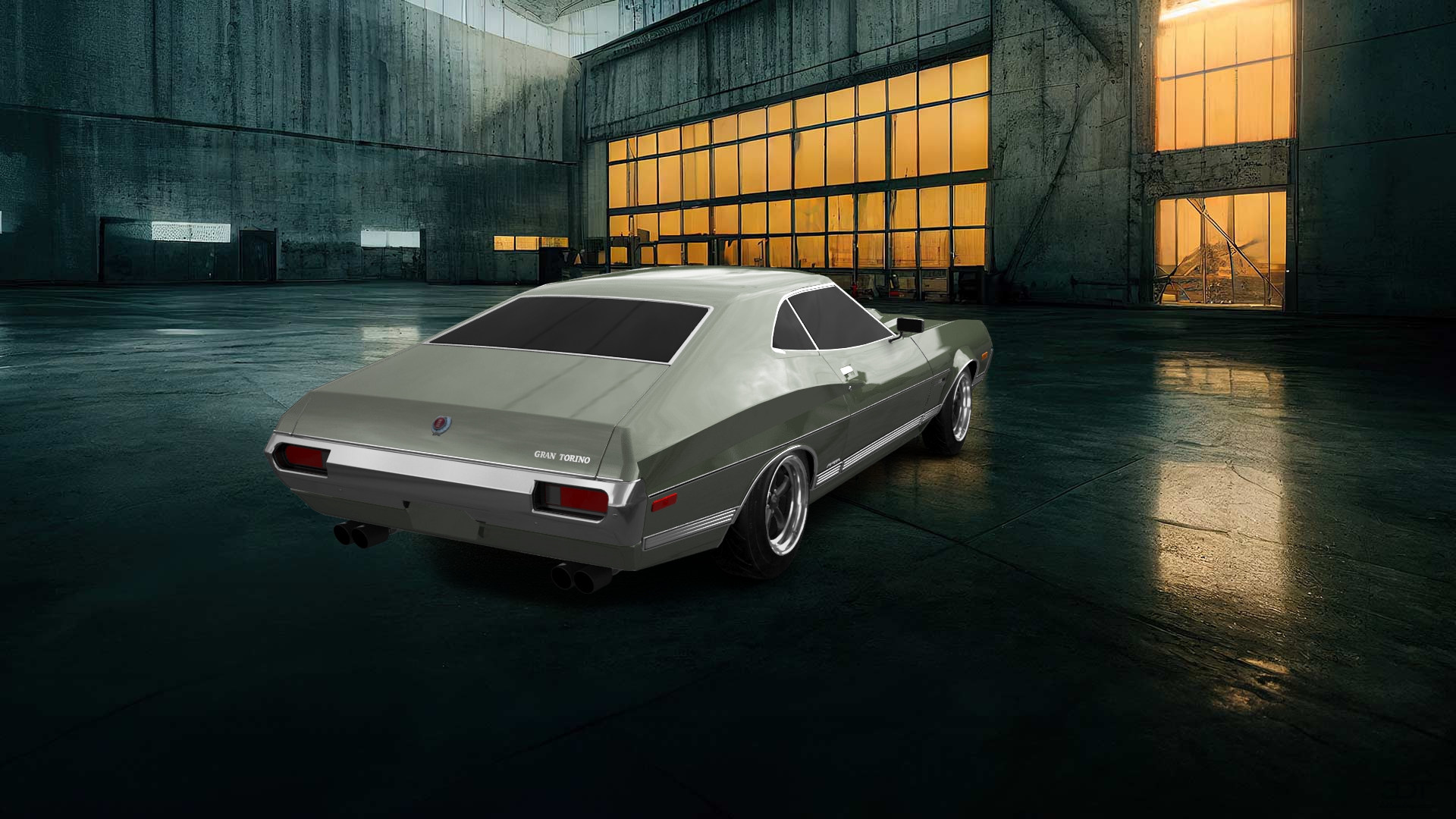 Ford Gran Torino Sport 2 Door Hardtop 1972