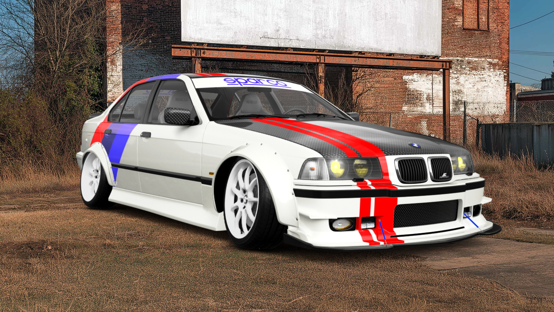 BMW 3 Series 4 Door Saloon 1990 tuning