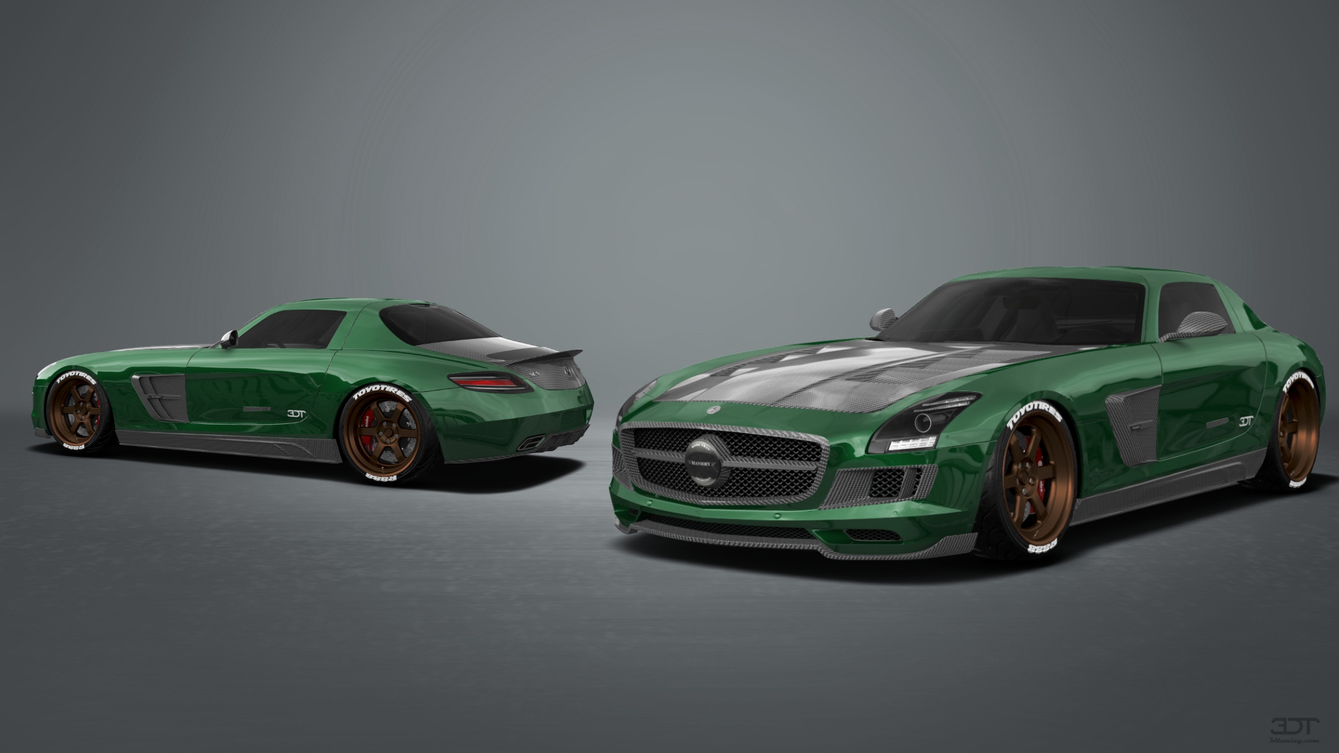 Mercedes SLS 2 Door Coupe 2011 tuning