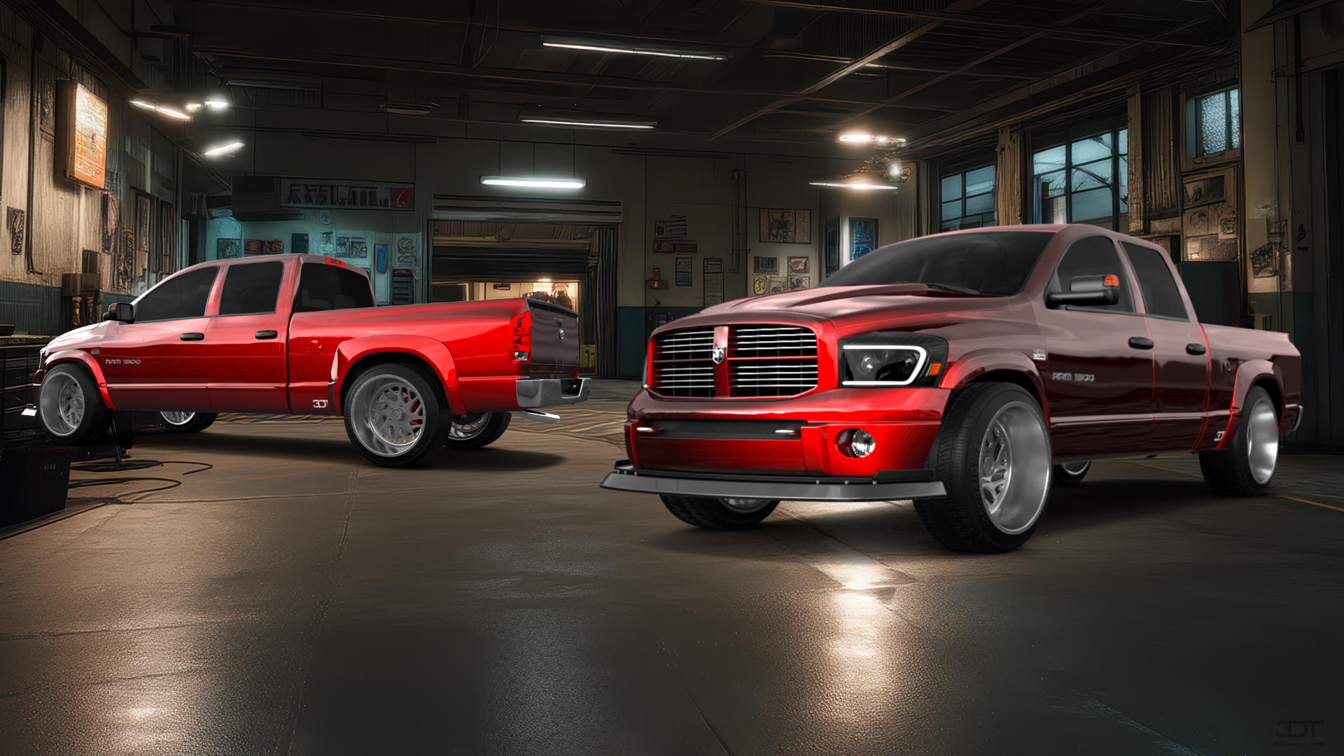 Dodge Ram 1500 Quad-Cab 4 Door pickup truck 2006 tuning
