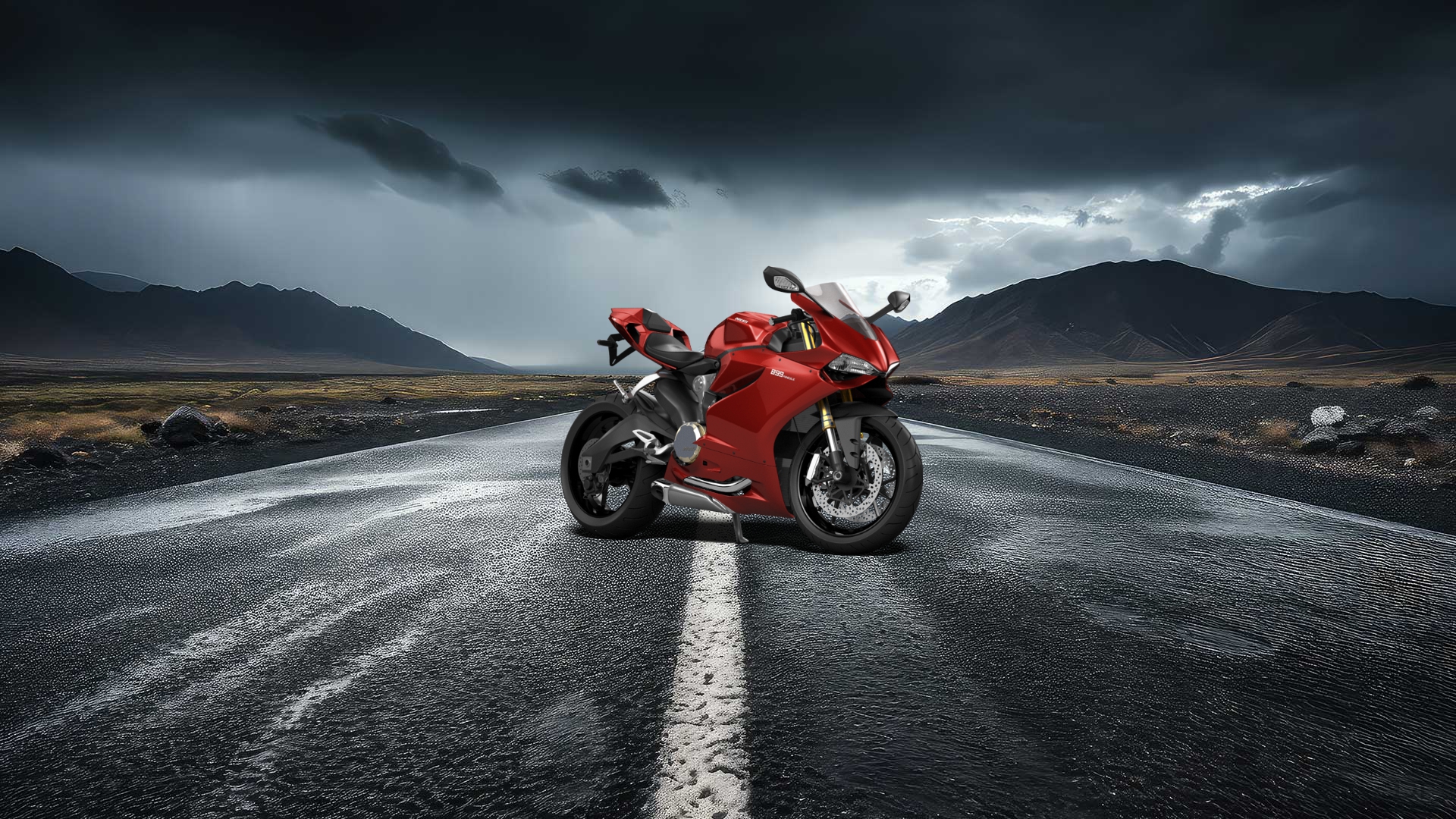 Ducati 899 Panigale Sport Bike 2015 tuning