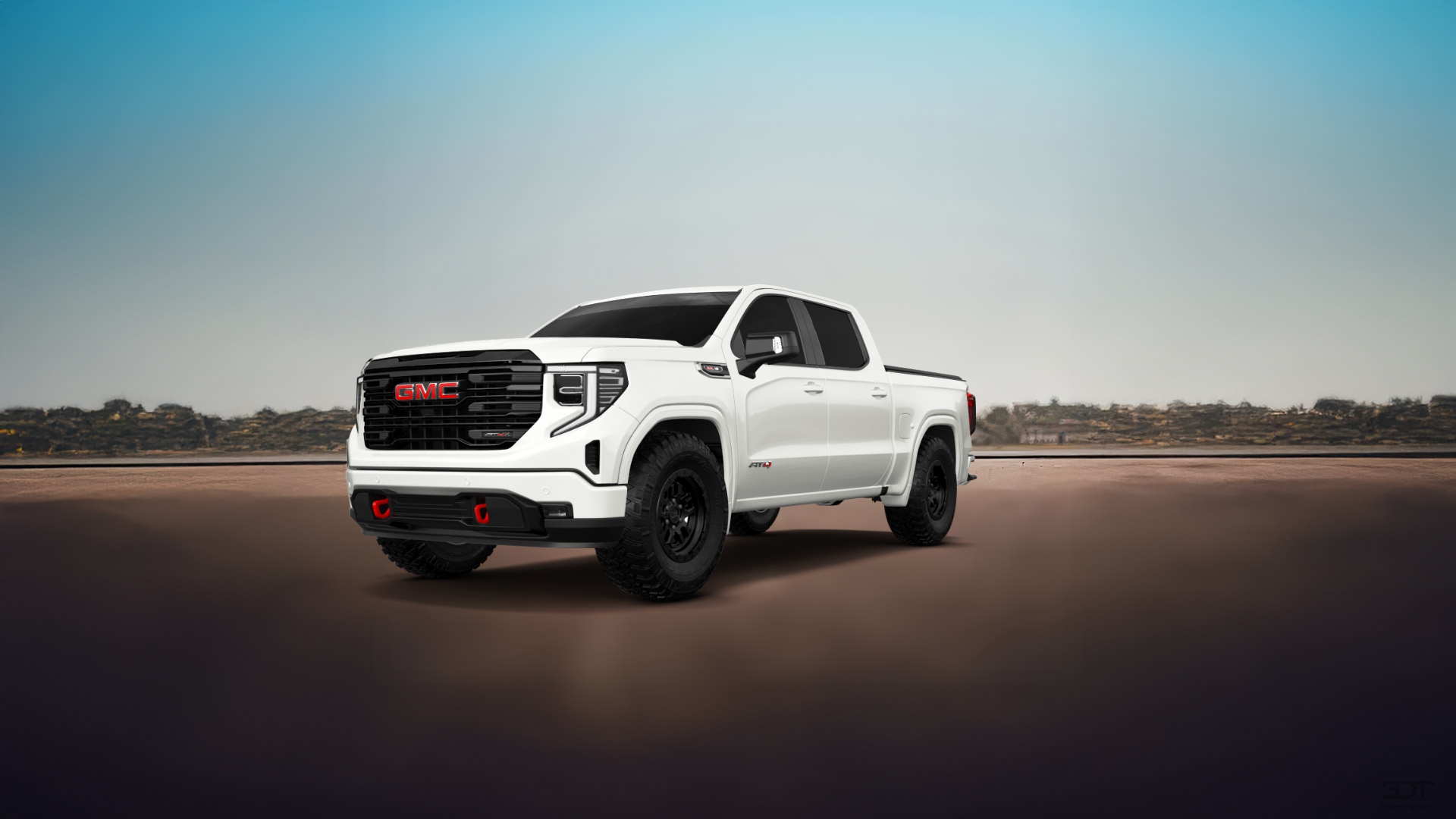 GMC Sierra 1500 Crew Cab 5.8 ft box 4 Door pickup truck 2023 tuning