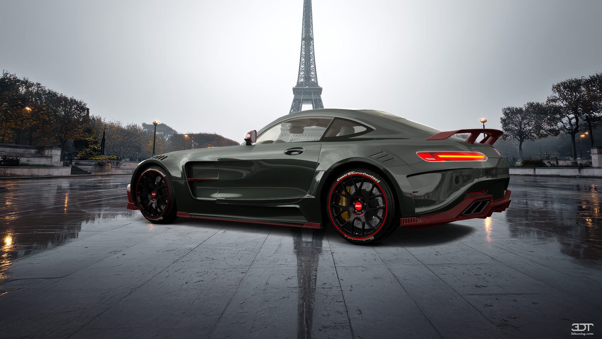 Mercedes AMG GT 2 door fastback coupe 2015 tuning