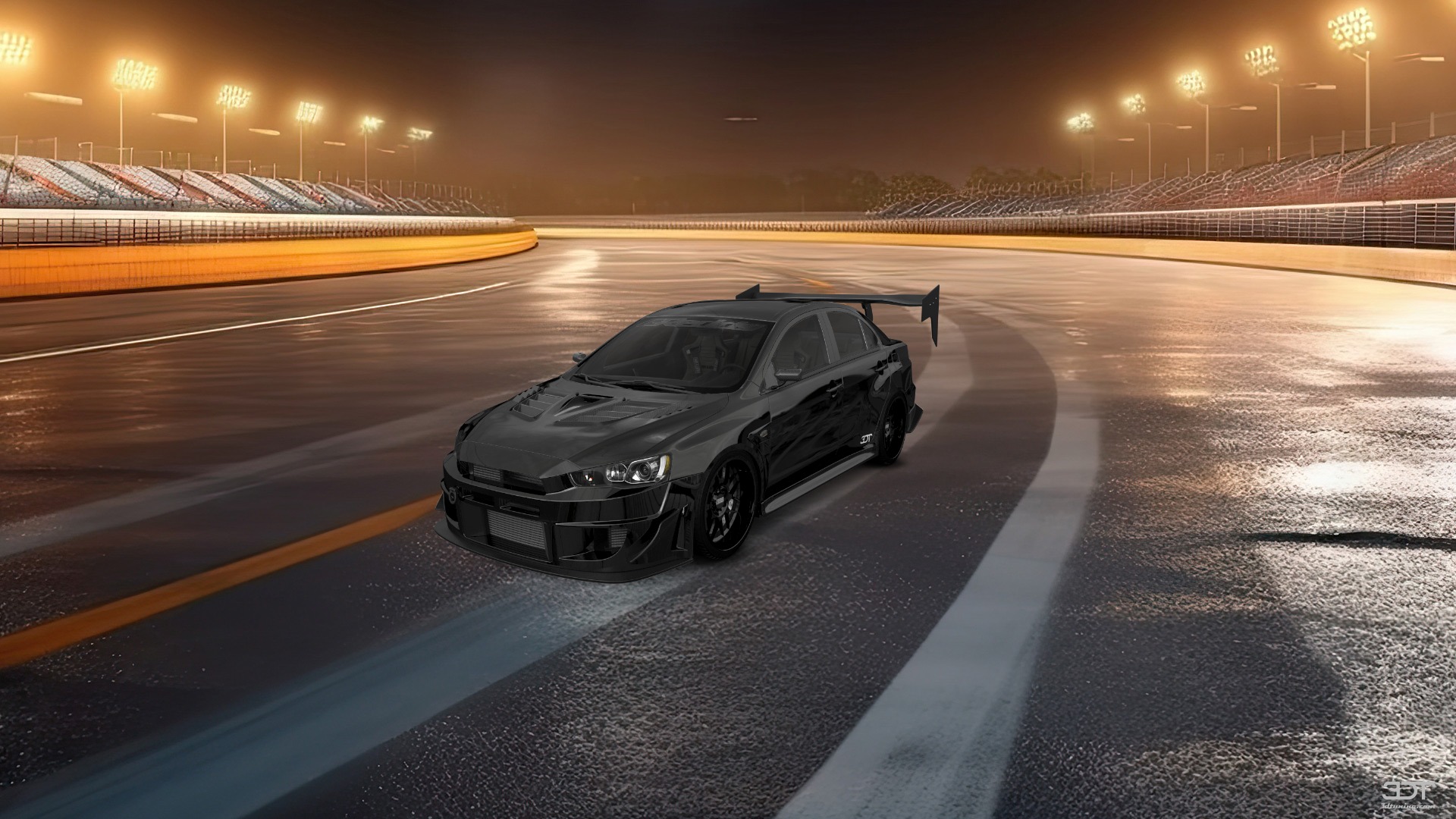 Mitsubishi Lancer Evolution X Sedan 2008